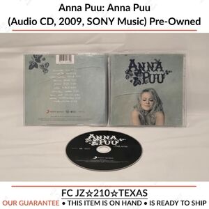 Anna Puu: Anna Puu(Audio CD, 2009, SONY Music) Pre-Owned